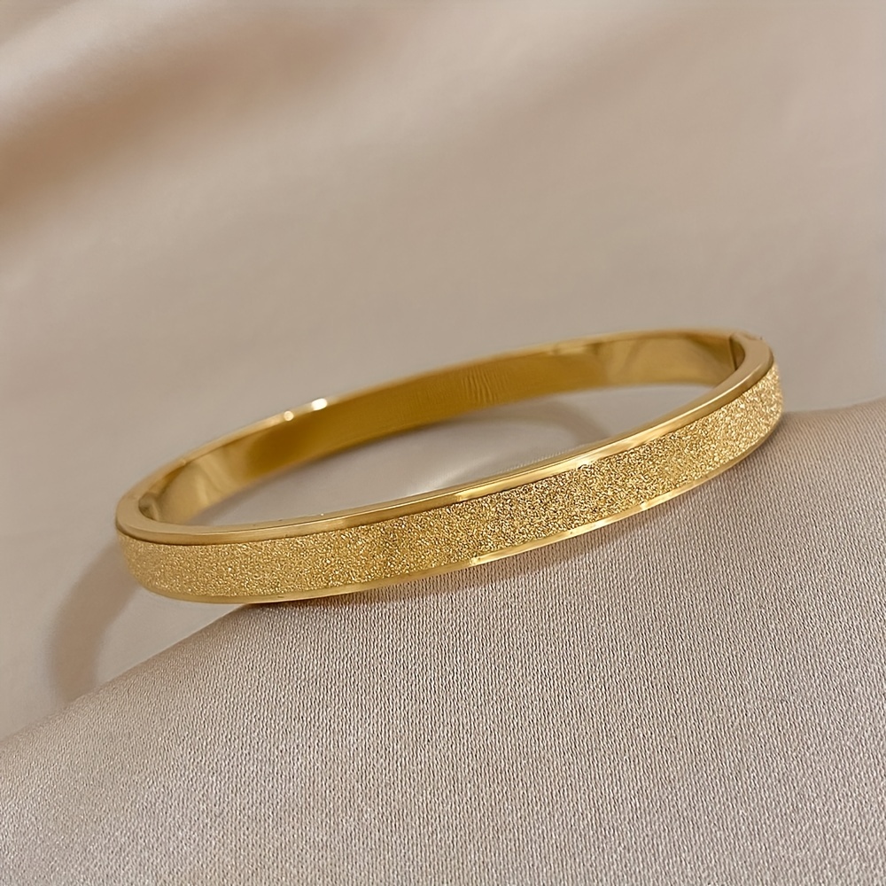 Stainless Steel Bracelet Bangle Waterproof Cuff Bracelet